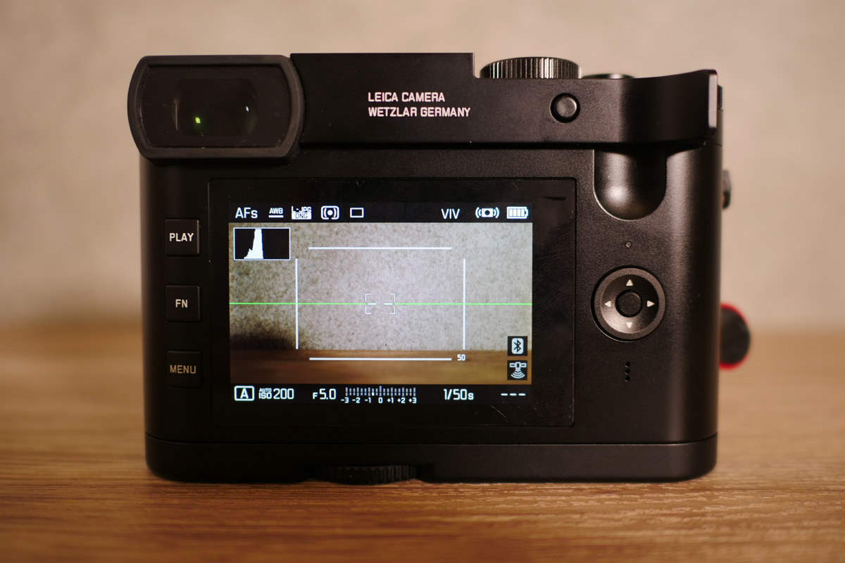 Leica Q2のブライトフレーム